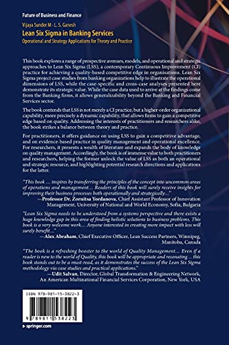 Lean Six Sigma in Banking Services: Operational and Strategy Applications for Theory and Practice (Future of Business and Finance)