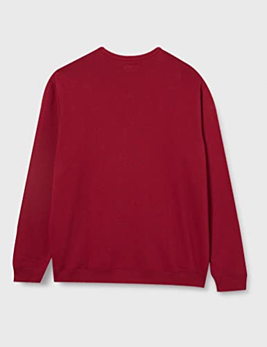 Lee Logo Crew SWS Sudadera, Rojo (Rhubarb Red Gbl), XXL para Hombre