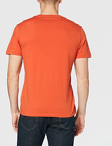 Lee Wobbly Logo Tee T-Shirts Hombre, Marrón (Burnt Ochre), Medium