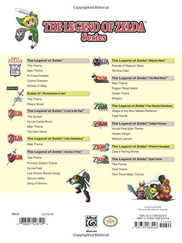 Legend of zelda series easy piano book: Easy Piano Solos