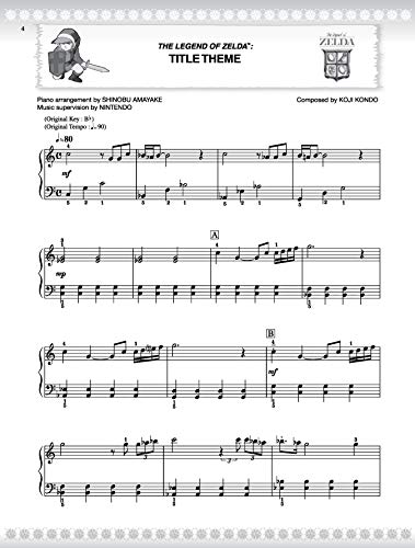 Legend of zelda series easy piano book: Easy Piano Solos