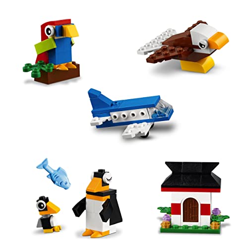 LEGO 11015 Classic Alrededor del Mundo, Set de Construcción para Niños +4 Años, Juegos Creativos con Animales de Juguete