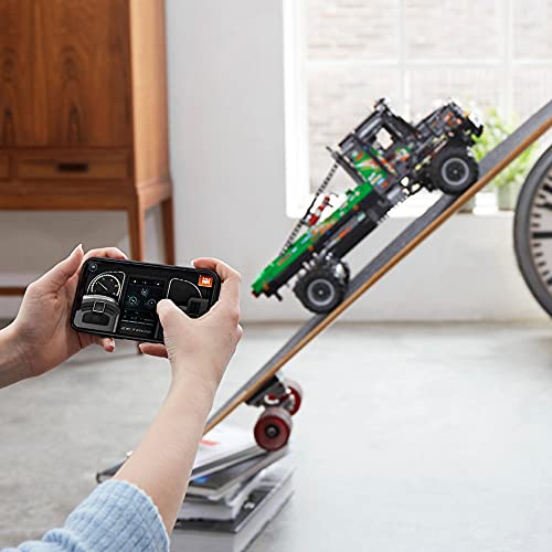 LEGO 42129 Technic Camión de Trial 4x4 Mercedes-Benz Zetros, Coche Radiocontrol Todoterreno de la Serie de Vehículos Controlada por App, Juguete para Niños
