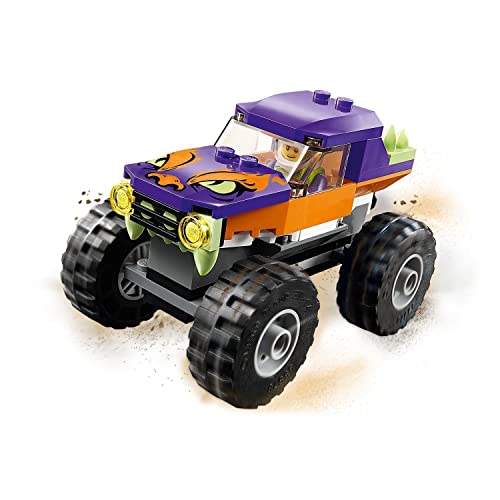 LEGO 60251 City Great Vehicles Monster Truck, Juguete de Construcción con Mini Figuras e Idea de Regalo para Niños 5 Años