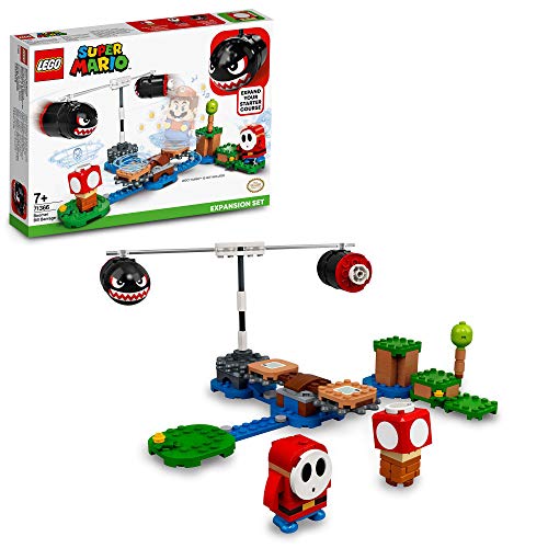 LEGO 71366 Super Mario Set de Expansión: Avalancha de Bill Balazos, Juguete de Construcción para Niños y Niñas +7 años