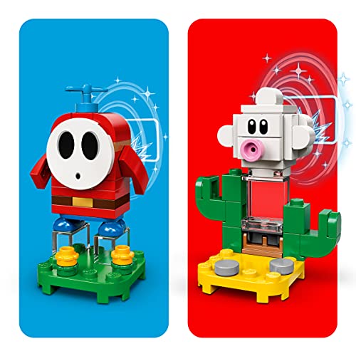 LEGO 71386 Super Mario Packs de Personajes: Edición 2, Juguete Coleccionable, 1 Unidad (Elegido al Azar)
