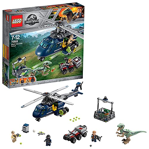 LEGO 75928 Jurassic World Persecución en helicóptero de Blue