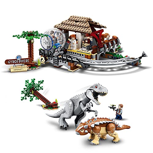 LEGO 75941 Jurassic World Indominus Rex vs. Ankylosaurus​, Dinosaurios Juguete para Niños