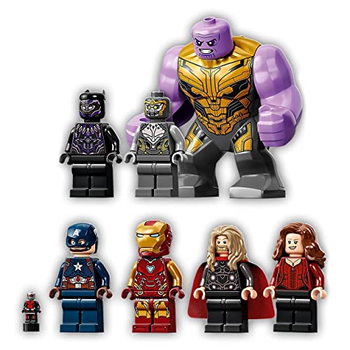 LEGO 76192 Marvel Vengadores: Batalla Final de Endgame, Juguete para Niños +8 Años con Mini Figuras de Superhéroes