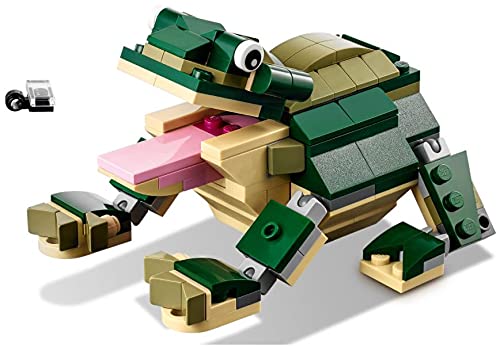 Lego Creator 31121 - Cocodrilo 3 en 1 (454 piezas)