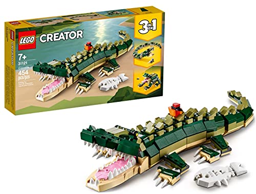 Lego Creator 31121 - Cocodrilo 3 en 1 (454 piezas)