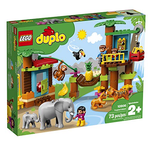 LEGO DUPLO Town Tropical Island 10906 Building Bricks (73 Pieces)