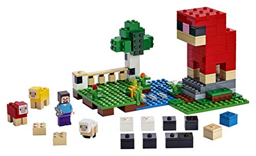 LEGO Minecraft The Wool Farm 21153 Building Kit, New 2019 (260 Pieces)