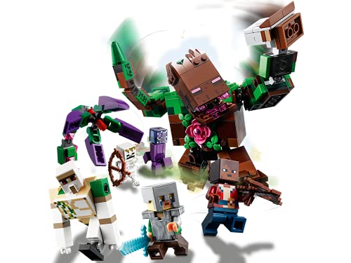 Lego Set – Minecraft Dungeons Die Jungle Ungeheuer 21176 + Minecraft El arrecife de Coral 21164