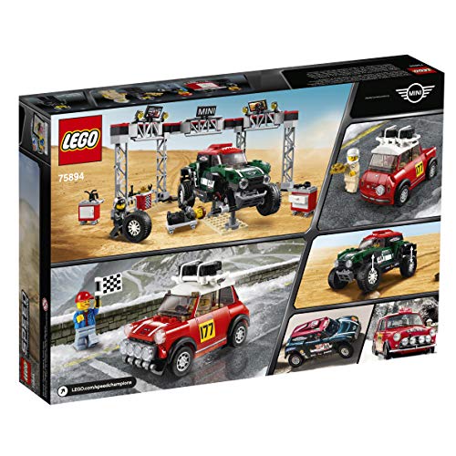 LEGO Speed Champions 1967 Mini Cooper S Rally and 2018 Mini John Cooper Works Buggy 75894