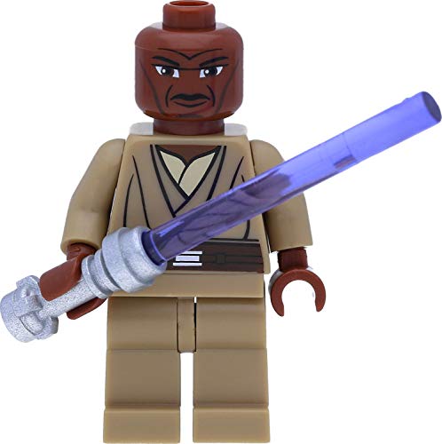LEGO Star Wars - Figura de Jedi Mace Windu con espada láser (The Clone Wars)