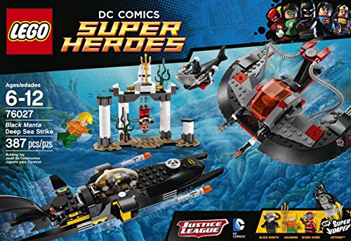 LEGO Superheroes Black Manta Deep Sea Strike Building Set 76027 by LEGO