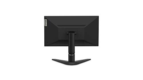 Lenovo G25-10 - Monitor Gaming 24.5" FullHD (TN, 144Hz, 1ms, HDMI, DP, FreeSync Premium y G-Sync, Base Metálica) Ajuste de inclinación/altura - Negro