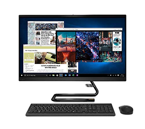 Lenovo IdeaCentre AIO 3 - Ordenador de Sobremesa 2-en-1 (Pantalla de 27" FHD, Intel Core i5-10400T, 512GB SSD, RAM 16 GB, Windows 10 Home) Ratón y Teclado QWERTY Español Inalámbricos - Negro