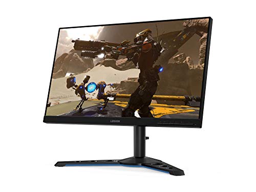 Lenovo Legion Y25-25 - Monitor eSports Gaming 24.5" FullHD (IPS, 240 Hz, 1 ms, HDMI, DP, FreeSync Premium y G-Sync, HDR400, Base Metálica) Ajuste de inclinación/altura/giro/pivote - Negro