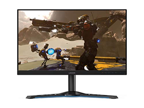 Lenovo Legion Y25-25 - Monitor eSports Gaming 24.5" FullHD (IPS, 240 Hz, 1 ms, HDMI, DP, FreeSync Premium y G-Sync, HDR400, Base Metálica) Ajuste de inclinación/altura/giro/pivote - Negro