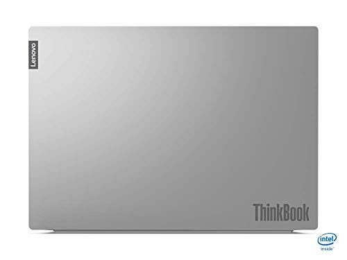 Lenovo ThinkBook 14 - Ordenador portátil 14" FullHD (Intel Core i3-1005, 4GB RAM, 128GB SSD, UMA Graphics, Windows 10 Pro), Color Gris - Teclado QWERTY español