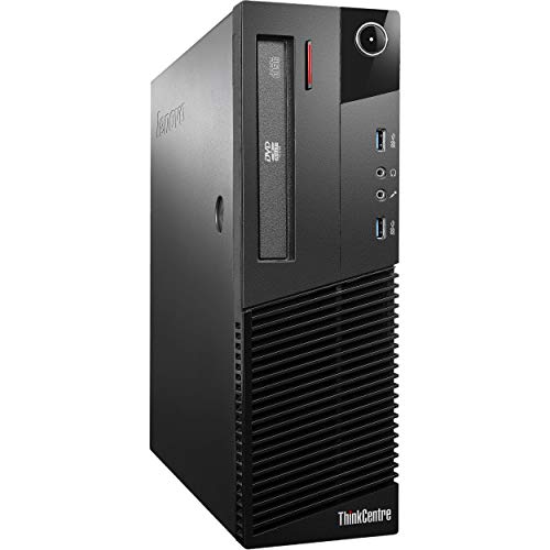 Lenovo ThinkCentre M93p SFF Intel Core i5-4570 Win10 Pro - Ordenador de sobremesa Lenovo ThinCentre M93 SFF i5 - Procesador y DVD 8GB RAM - 240 GB SSD