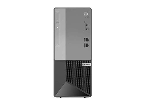 Lenovo V50t 13IMB - Ordenador Sobremesa Torre (Intel Core i5-10400, 8GB RAM, 256GB SSD, Intel UHD Graphics 630, Windows 10 Pro, DVD±RW), Negro - Teclado QWERTY Español y Ratón