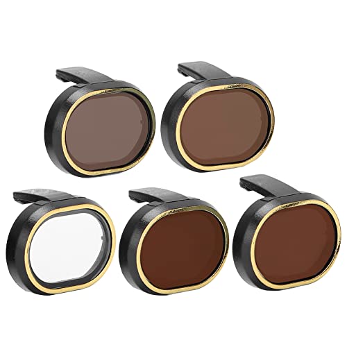 Lente de Actualización Juego de Filtros ND, Filtros Multicapa Combo de Lentes de Cámara 5pcs / Set Juego de Filtros de Lentes de Cámara para Drones STAR/ND 4/8/16/32 Kit de Filtros para FIMI X8 MIni