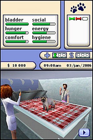 Les Sims 2 Animaux & Cie [Nintendo DS] [Importado de Francia]