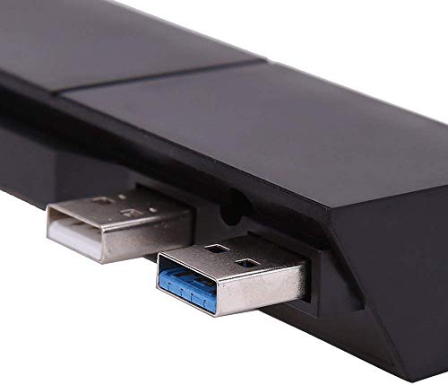 LeSB 5 Puertos hub USB Mini para PS4 Incluyendo 1 Puerto USB 3.0 y 4 Puertos USB 2.0