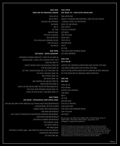 Let It Be (50 Aniversario) (Edición Superdeluxe Limitada) (5 CD + Blu-Ray)