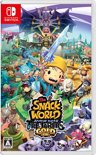 Level 5 The Snack World Trejarers Gold NINTENDO SWITCH JAPANESE IMPORT REGION FREE [video game]