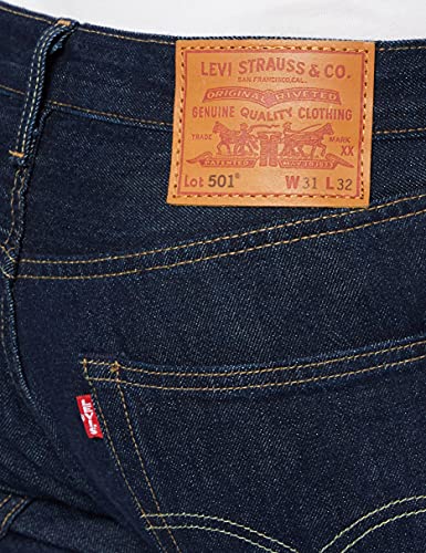 Levi's 501 Original Fit- Vaqueros para hombre, Azul (Onewash 101), W31/L32
