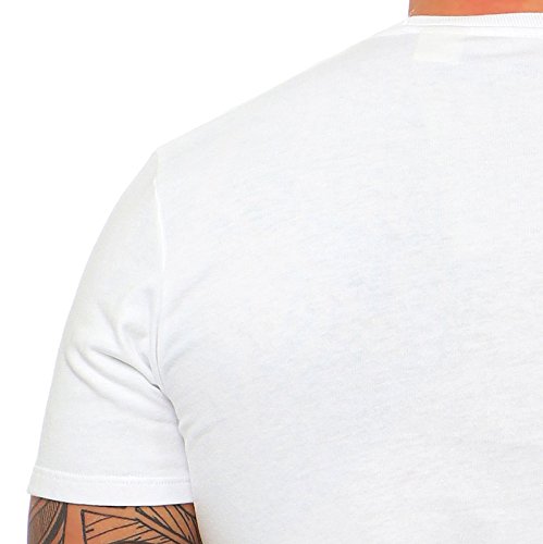 Levi's Set-In Neck Camiseta, Hm Graphic White, M para Hombre