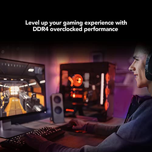 Lexar Hades Kit de 32GB (16GBx2) OC DDR4 3600 MHz DRAM Memoria Para Ordenador de Sobremesa, Juego (LD4BU016G-R3600AD0H), Black