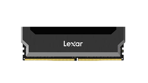 Lexar Hades Kit de 32GB (16GBx2) OC DDR4 3600 MHz DRAM Memoria Para Ordenador de Sobremesa, Juego (LD4BU016G-R3600AD0H), Black