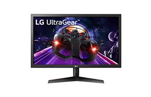 LG 24GN53A-B- Monitor Gaming Ultragear de 23.5" FullHD (1920x1080, LED, 16:9, HDMI x2, DisplayPort x1, 1ms, 144Hz), negro