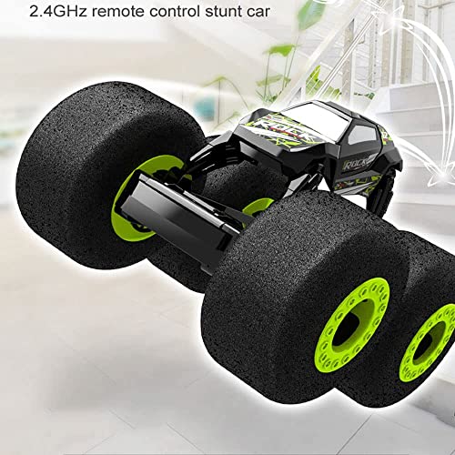 LHLJ 360 ° Spin, Sponge Tires, 4WD RC Car 2.4G Off-Road Climbing Stunt Car Batería Recargable Camión de Control Remoto Juguete para niños Coche de Control Remoto Niños y Adultos