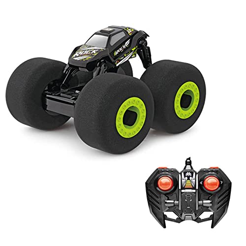 LHLJ 360 ° Spin, Sponge Tires, 4WD RC Car 2.4G Off-Road Climbing Stunt Car Batería Recargable Camión de Control Remoto Juguete para niños Coche de Control Remoto Niños y Adultos