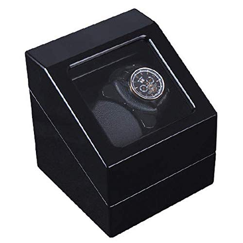 LHQ-HQ Mira enrollador for Relojes automáticos del Reloj Duradero Soporte de exhibición de Doble Reloj de Cuerda automática Case Memoria 2 de Pulsera