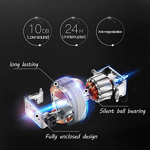 LHQ-HQ Mira enrollador for Relojes automáticos del Reloj Duradero Soporte de exhibición de Doble Reloj de Cuerda automática Case Memoria 2 de Pulsera