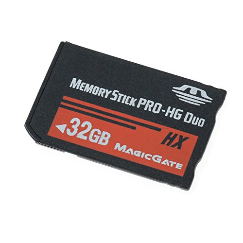 LICHIFIT Tarjeta de memoria Memory Stick MS Pro Duo de 32GB para Sony PSP de alta velocidad y alta capacidad