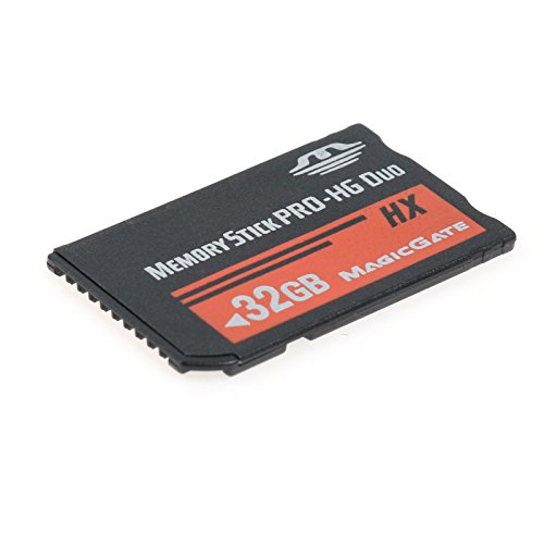 LICHIFIT Tarjeta de memoria Memory Stick MS Pro Duo de 32GB para Sony PSP de alta velocidad y alta capacidad
