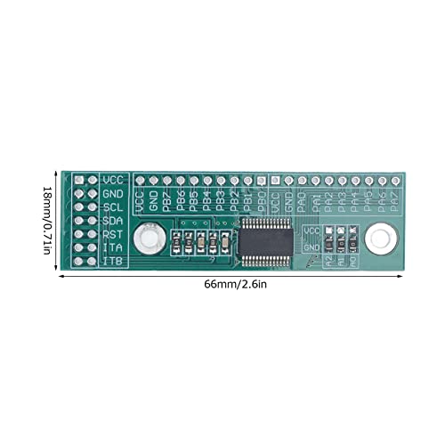LiebeWH Io Extension Module Io Expander Board I2C Interface 16 Bit IIC Input Output Expansion Pin Board MCP23017-E/SS