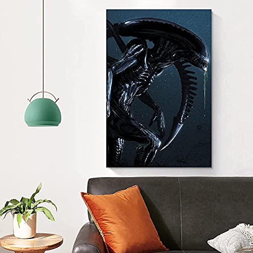 Lienzo de fotos 30x45cm Sin marco Cuadro de xenomorfo, carteles de pared, lienzo, pintura, arte, impresión