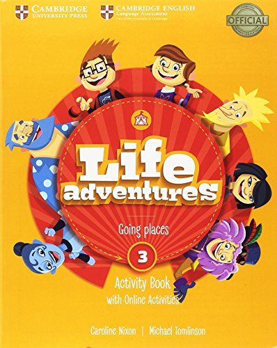 Life Adventures Level 3 Activity Book with Home Booklet and Online Activities: Going places
