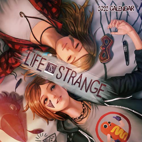 Life is Strange 2022 Calendar: Games calendar 2022-2023-18 months- Planner Gifts boys girls kids and all Fans BIG SIZE 17''x11''