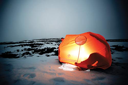 Lifesystems Survival Shelter 2, Unisex-Adult, Orange, 2 Person