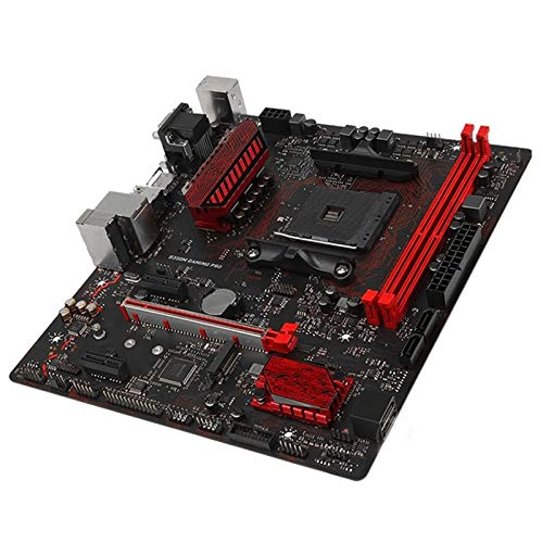 lilili Socket AM4 Fit para Fit For MSI B350M Gaming Pro Placa Base DDR4 32GB PCI-E 3.0 AMD B350 Desktop Fit para Fit For MSI B350 MAPINARIO AMD RYZEN M.2 SATA III Placa Base